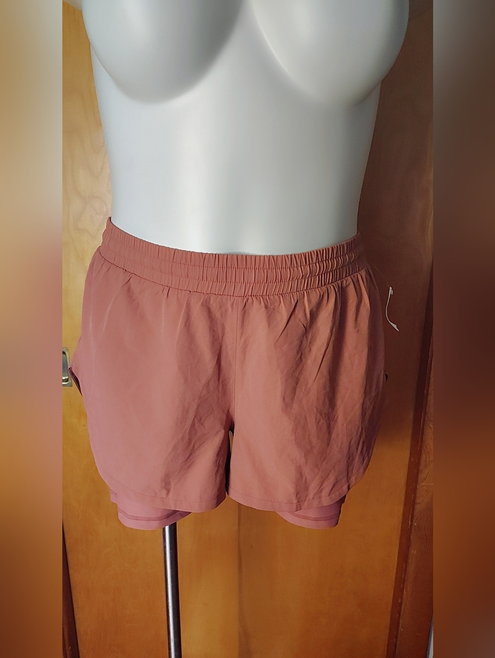 𝗢𝗹𝗱 𝗡𝗮𝘃𝘆 Shorts 𝟮𝗶𝗻𝟭 𝗦𝘁𝗿𝗲𝘁𝗰𝗵𝗧𝗲𝗰𝗵 𝗛𝗶𝗴𝗵-𝗥𝗶𝘀𝗲 - Picture 4 of 12